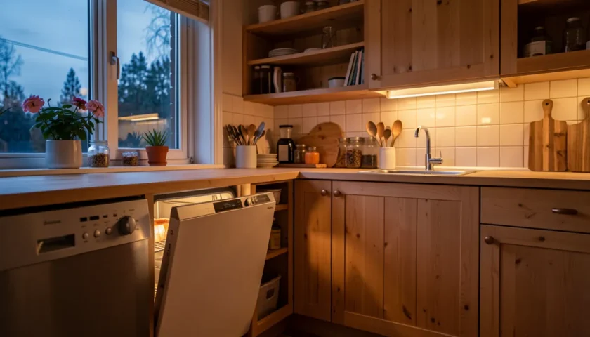 Kodinkonehuollon ammattilainen valmistautuu tekemään electrolux astianpesukone vikakoodi 30 korjaus.
