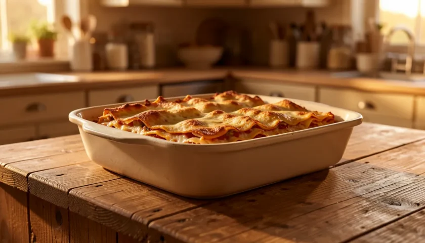 Tässä on perinteinen lasagne ohje kotikokille.