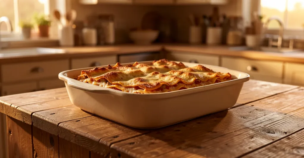 Tässä on perinteinen lasagne ohje kotikokille.